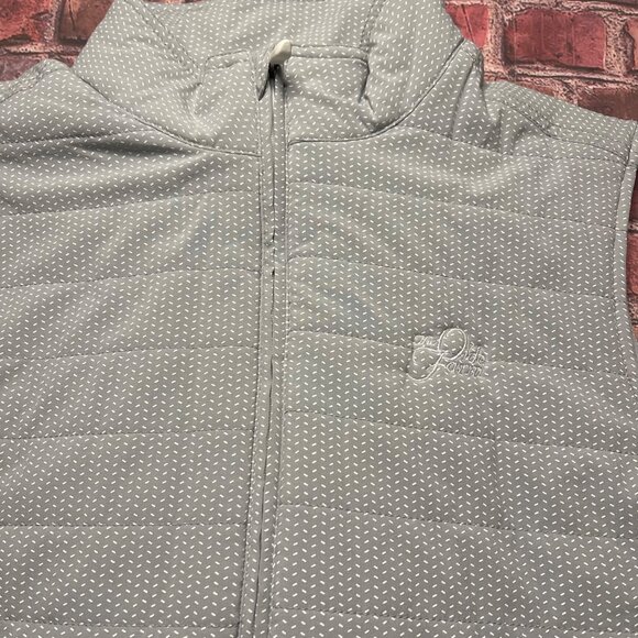 FootJoy Vest Womens Gray Quilted Lightweight Golf Driving Range The Olde Farm - Picture 2 of 7